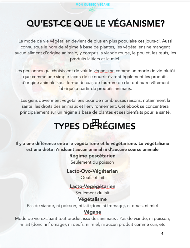 Commerces-Restaurants-Entreprises Véganes (végétalients) au Québec, véganisme