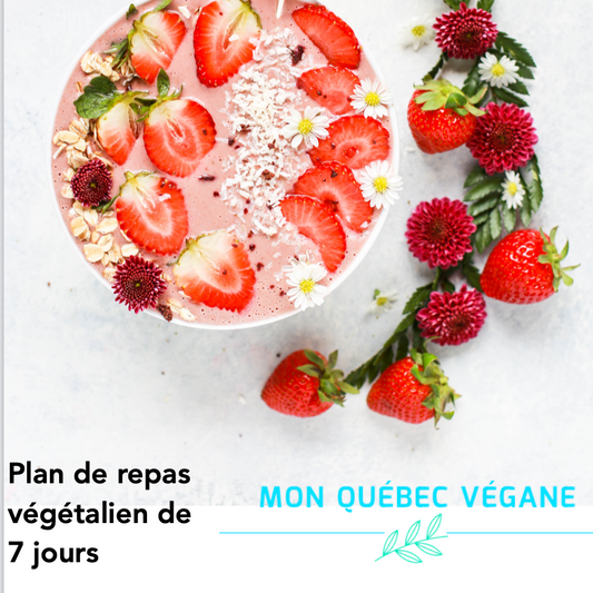 7 jours de recettes véganes
